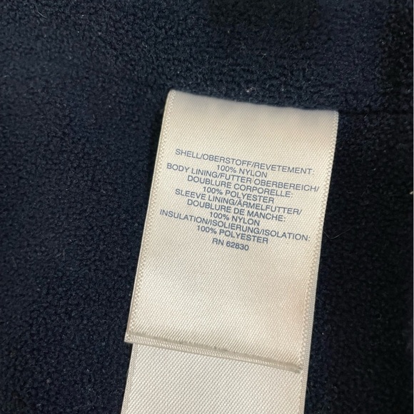 Lands' End squall waterproof insulated Black and Gray Jacket - Picture 6 of 15